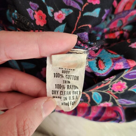 Jane Schaffhausen belle france dress Women's 10 Velvet‎ Black - Picture 12 of 12